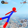 Stickman Rope Hero Spider Game